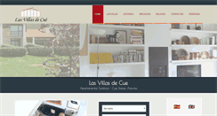 Desktop Screenshot of lasvillasdecue.com